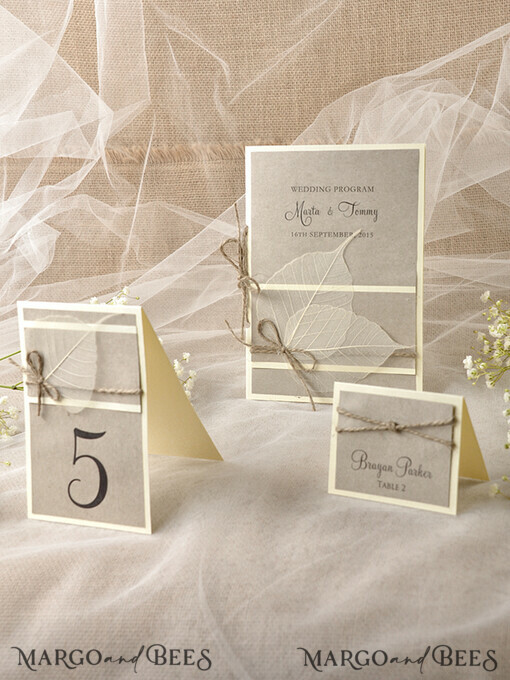 MENÜ & PROGRAMME  
 rustikal Öko Braunes Hochzeitsprogramm mit Jute, Scheunen-Hochzeitsprogramm, Rustikale Romantische Personalisierte Karten, Einfaches Rustikales Hochzeitsprogramm, Elegante Broschüren-Hochzeitskarten
