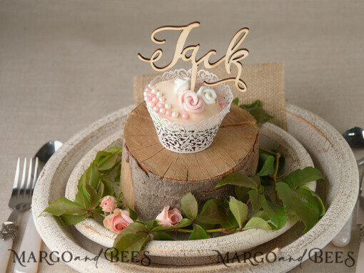 PLATZKARTEN / TISCHKARTEN  
 Acrylgold klar / Holz 3D Individuelle 3D Holzplatzkarten zur Hochzeit mit Ständer, rustikale Namens-Holz-Eskortkarten, Boho-Laser geschnittene Namenskarten, Gästennamen-Hochzeitskarten, rustikale Hochzeitsbeschilderung