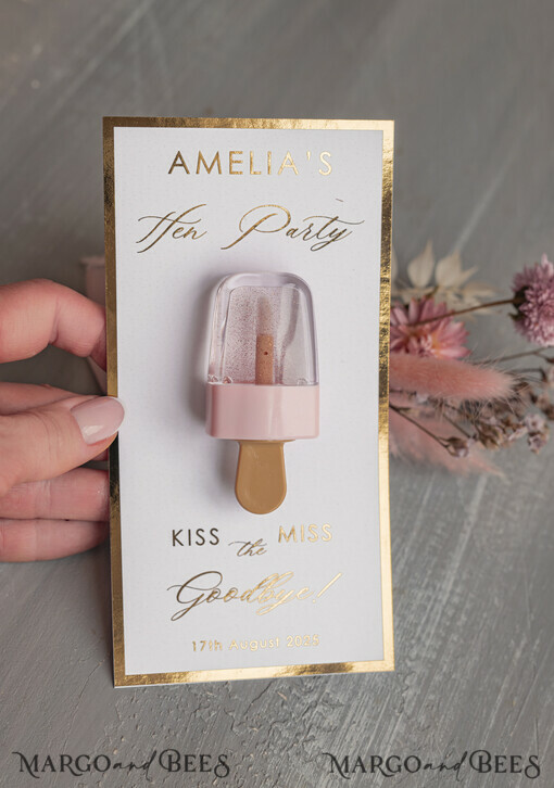 Brautjungfer/Trauzeuge Box Junggesellinnenabschieds-Geschenke Lippenbalsame Lippenbalsam Junggesellenabschiedsgeschenke, Hochzeitsfeier Geschenke Lippenstift, Hochzeitsfeier Geschenke, Hochzeitsdusche Geschenke für Gäste, Hochzeits Lippenbalsam