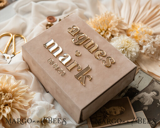 FOTOALBUM/ FOTOBOX Velvet Foto Box Fotografen Box Tan Samt Foto Box Fotografen Box Hochzeits Erinnerungsbox, Beige Individuelle Andenken Box, Taupe Fotografen Geschenke für Kunden, Hochzeitsbilder Verpackung, Individuelle Fotografie Nackt Box