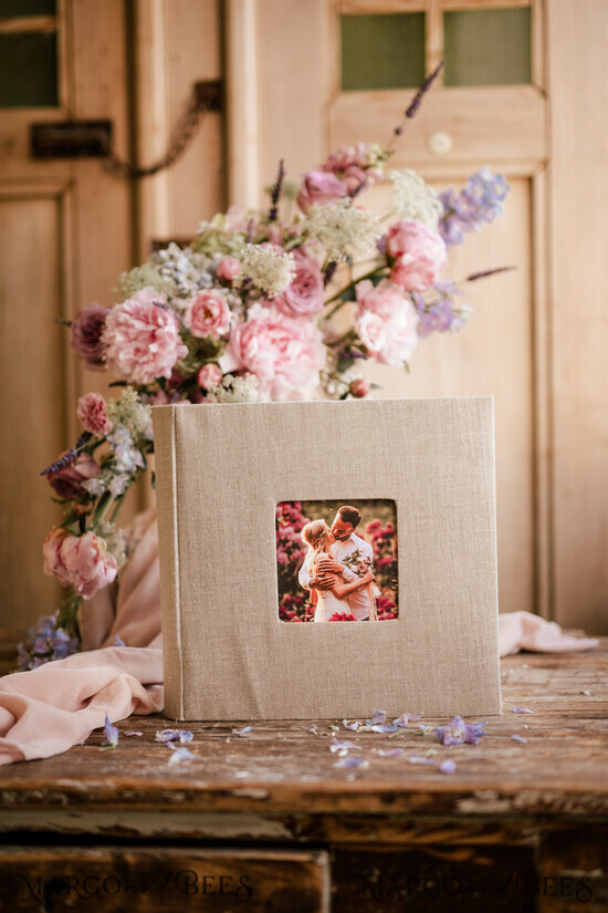 FOTOALBUM/ FOTOBOX Polaroid-Fotoalbum mit Schreibfläche Hochzeitskombination Gästebuch und Fotoalbum, Fotokabinenalbum mit personalisierten Seiten 11/PhotoM/as