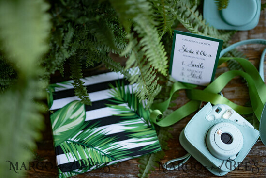 FOTOALBUM/ FOTOBOX Polaroid-Fotoalbum mit Schreibfläche Hochzeitskombination Gästebuch und Fotoalbum, personalisiertes Fotoalbum mit Schreibfläche 12/PhotoM/as