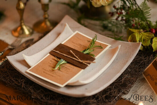 MENÜ & PROGRAMME  
 rustikal Rustikales Hochzeitsmenü, Scheunenhochzeit Abendmenü, Öko-romantische personalisierte Karten mit Holzband und Schnur, Kraft Hochzeitsmenü, einfaches rustikales Hochzeitsmenü, elegantes ökologisches braunes Hochzeitsmenü-Karten, Boho minimalistisches Hochzeitsmenü 01/CG/M