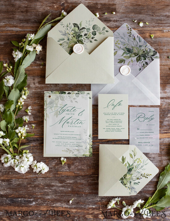 HOCHZEITS EINLADUNGEN Moderne Einladungen Florale Karten Oliven-Hochzeitseinladungen, Hochzeitseinladungen mit Oliven, Olive, Olivenblätter, florale Hochzeitseinladungen, moderne Hochzeitseinladungen, Pergament-Hochzeitseinladungen, Pergamentumschlag, grüne Hochzeitseinladungen, elegante Hochzeitseinladungen, italienische Hochzeitseinladungen, italienischer Stil, italienische Romantik, Hochzeit im Ausland, Hochzeitseinladungen für Reisen, Grünpflanzen, Pastellblumen, Kalligrafie, Oliven-Hochzeitkarten, Oliven-Hochzeitzubehör. 03/olkal/z