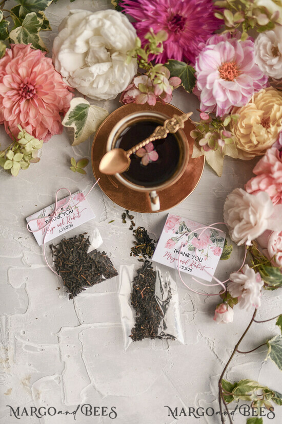HOCHZEITSGESCHENKE Hochzeitsgeschenk Tee Beutel Hochzeitsgeschenke, Tee- und Kaffeetüten 24/tea/te