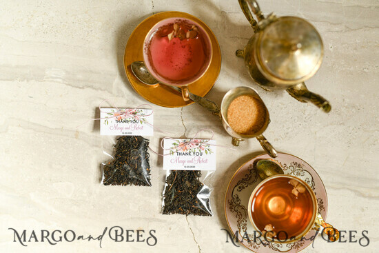 HOCHZEITSGESCHENKE Hochzeitsgeschenk Tee Beutel romantische Hochzeitsgeschenke, personalisierte Teebeutel 13/TEA/TE