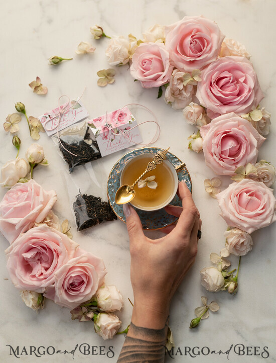 HOCHZEITSGESCHENKE Hochzeitsgeschenk Tee Beutel Hochzeitsgeschenkideen, Dankeschön-Teebeutel 100/tea/te