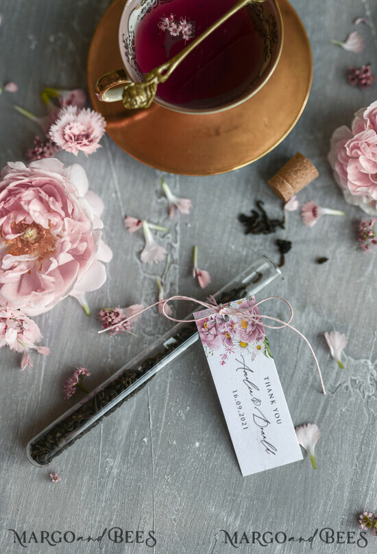 HOCHZEITSGESCHENKE Hochzeitsgeschenk Tee Beutel Hochzeitsgeschenke, Dankeschön-Teebeutel 01/tea/te