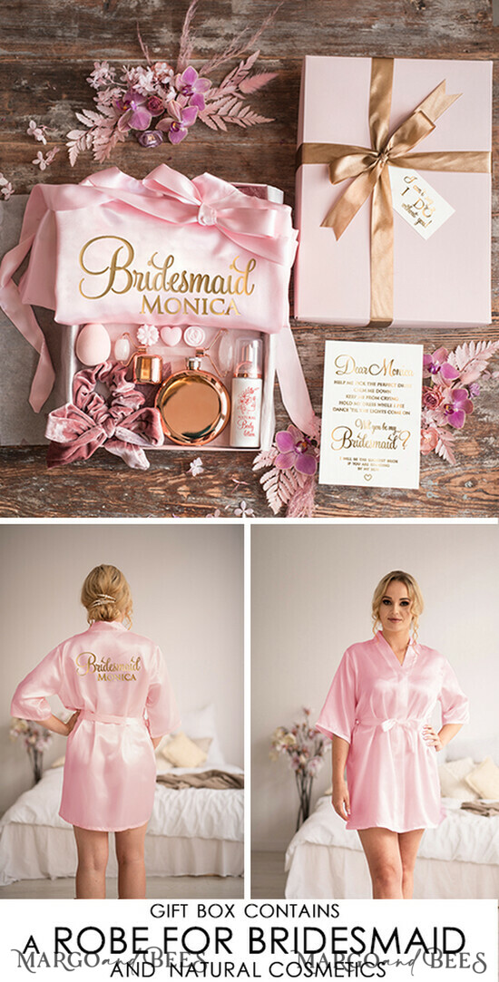 Brautjungfer/Trauzeuge Box WIRST DU MEINE BRAUTJUNGEFRIENDE SEIN? Brautjungfern-Roben Vorschlagsbox, besonderes Geschenk für die Trauzeugin, Wirst du meine Brautjungfer BOX 02/boxSR/bridesmaid