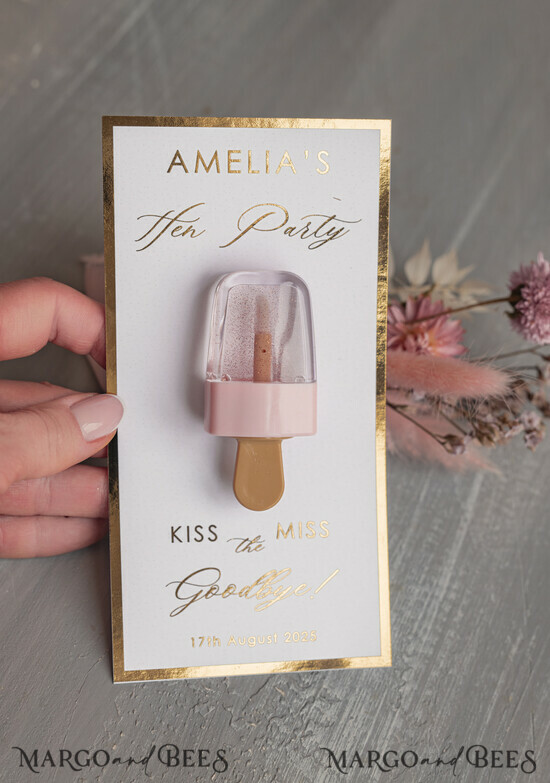 Brautjungfer/Trauzeuge Box Junggesellinnenabschieds-Geschenke Lippenbalsame Lippenbalsam Junggesellenabschiedsgeschenke, Hochzeitsfeier Geschenke Lippenstift, Hochzeitsfeier Geschenke, Hochzeitsdusche Geschenke für Gäste, Hochzeits Lippenbalsam 4/gift/bridalshower