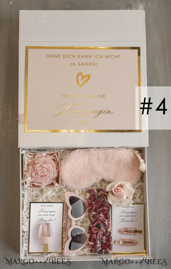 Brautjungfer/Trauzeuge Box Trauzeugin Geschenk Fragen Box XXL Trauzeugin Geschenk Fragen Box, Brautjungfer Trauzeuge, Möchtest Du meine Trauzeugin sein Box, Geschenkschachtel, Trauzeuge Fragen 04/SwPnk/Debox