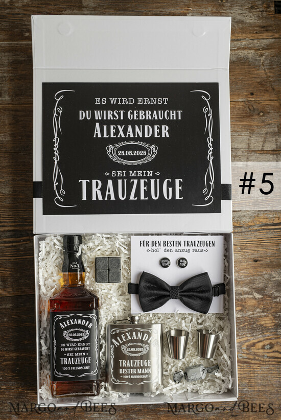 Brautjungfer/Trauzeuge Box Trauzeuge Fragen Geschenkbox Trauzeuge Fragen Geschenkbox Willst du mein Trauzeuge sein 05/tr/debox