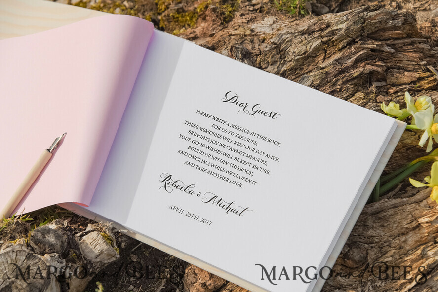 HOCHZEITS-GÄSTEBÜCHER Holzrustikale Gästebücher Graviertes rustikales Instax Hochzeitsfoto Gästebuch Holz Boho Instax Hochzeitsbuch