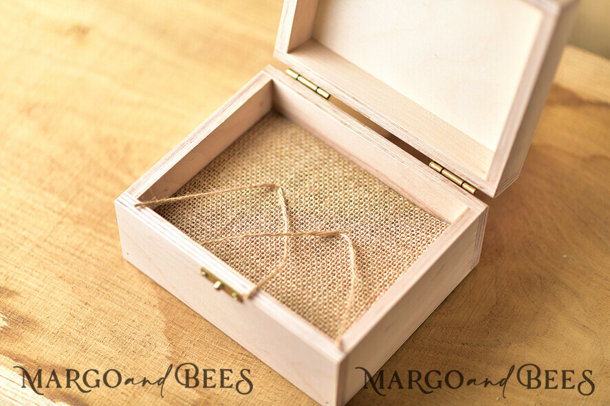 RINGTRÄGERBOXEN & KISSEN Epoxidharz Trauringe Box Maßgeschneiderte Trauringbox für die Zeremonie, rustikale Glamour-Trauringbox • handgefertigte Ringträgerbox • luxuriöse Samt-Ringbox