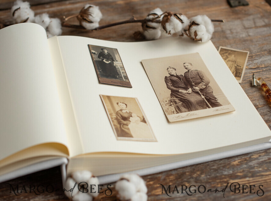FOTOALBUM/ FOTOBOX Polaroid-Fotoalbum mit Schreibfläche Hochzeits-Gästebuch für Instax-Bilder, Gästebuch-Album mit personalisierten Seiten und Platz für Bilder aus der Fotokabine.