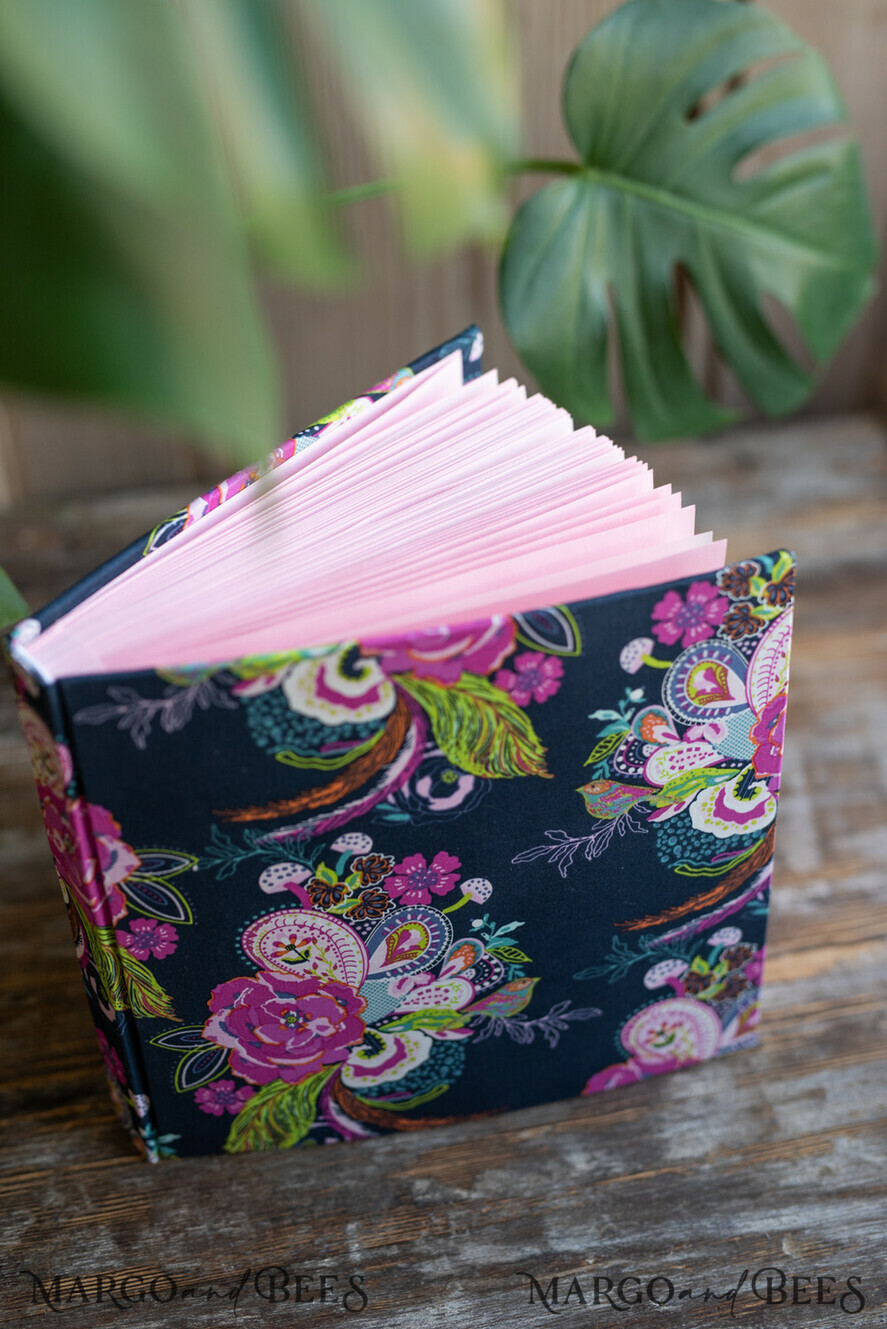FOTOALBUM/ FOTOBOX Polaroid-Fotoalbum mit Schreibfläche Hochzeitskombination Gästebuch und Fotoalbum, Gästebuchalbum personalisierte Seiten mit Platz für Bilder aus der Fotobox.