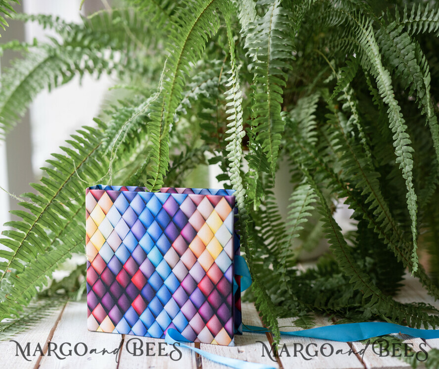 FOTOALBUM/ FOTOBOX Polaroid-Fotoalbum mit Schreibfläche Hochzeits-Andenkengeschenk Idee Instax Gästebuch, Hochzeits-Polaroid-Fotoalbum mit Signaturset