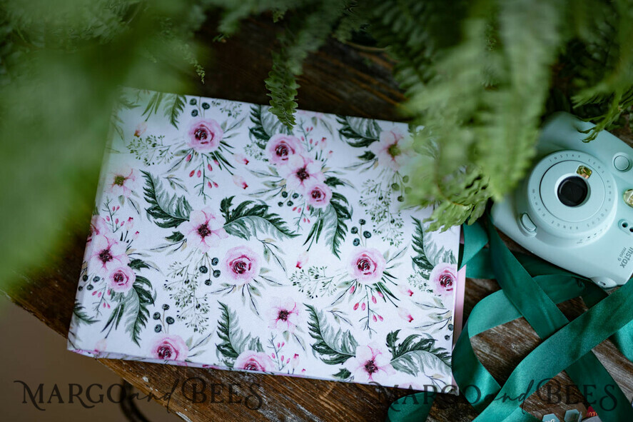FOTOALBUM/ FOTOBOX Polaroid-Fotoalbum mit Schreibfläche Hochzeitsandenken-Idee Instax Gästebuch, Gästebuch-Album mit personalisierten Seiten und Platz für Bilder aus der Fotobox