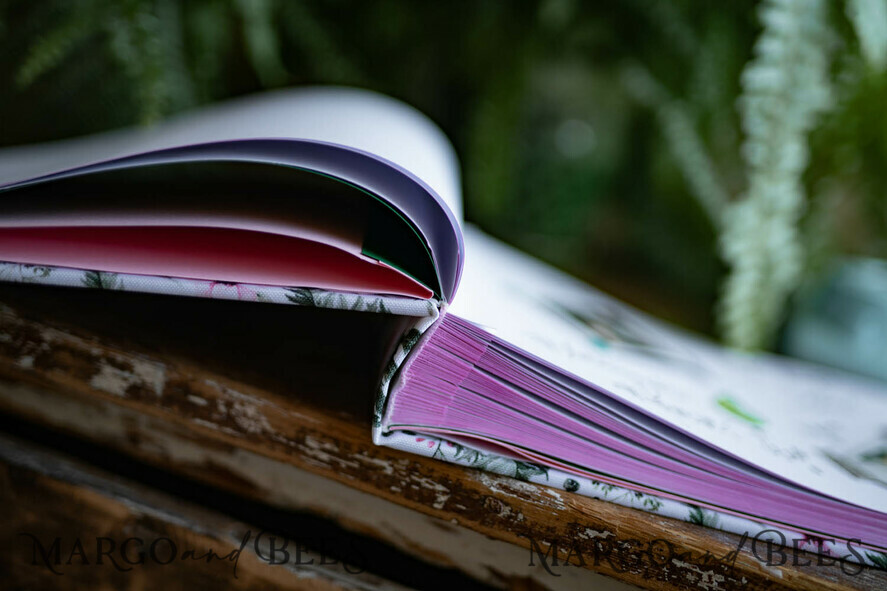 FOTOALBUM/ FOTOBOX Polaroid-Fotoalbum mit Schreibfläche Hochzeitsandenken-Idee Instax Gästebuch, Gästebuch-Album mit personalisierten Seiten und Platz für Bilder aus der Fotobox