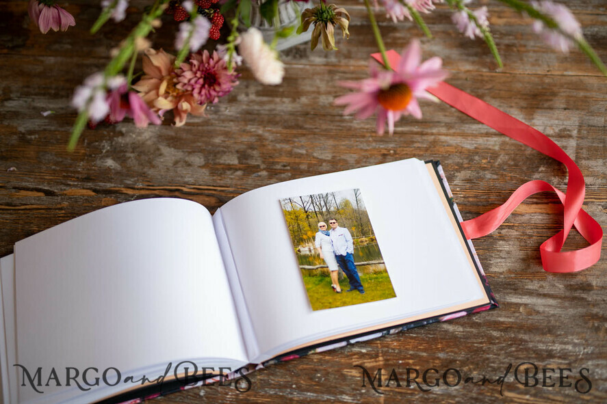 FOTOALBUM/ FOTOBOX Polaroid-Fotoalbum mit Schreibfläche Personalisierte Fotoalben, Fotoautomaten-Album mit personalisierten Seiten.