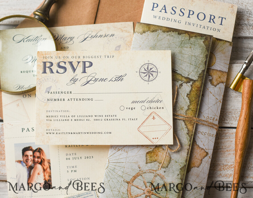 HOCHZEITS EINLADUNGEN Pass zur Liebe / Strandhochzeits-Einladungen Luxus Pass Hochzeitseinladung, rustikale Bordkarte, Pass Hochzeitseinladungen im Ausland, Destination Hochzeitseinladungen, Reisekarten Hochzeitsstationery