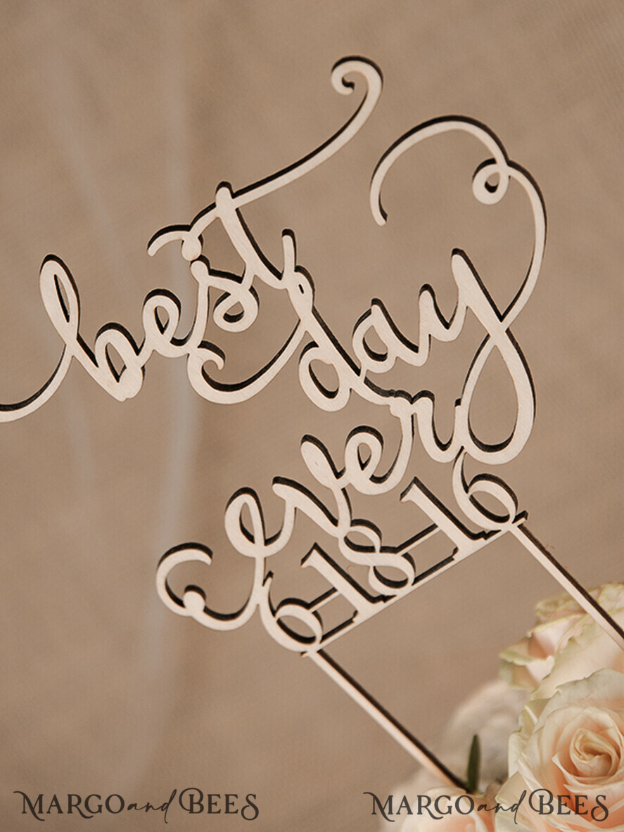 TORTENDEKORATION  
 RUSTIKAL  
 Hochzeitstortenaufsatz, vintage