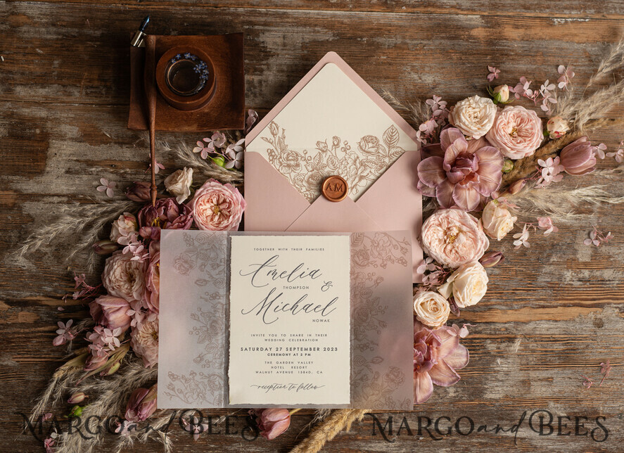 HOCHZEITS EINLADUNGEN Elegante Einladungen Klassische Karten Schicke Hochzeitseinladungen, Einfache Hochzeitseinladungen • Elegantes Hochzeitseinladungsset • Handgemachte Hochzeitseinladungen