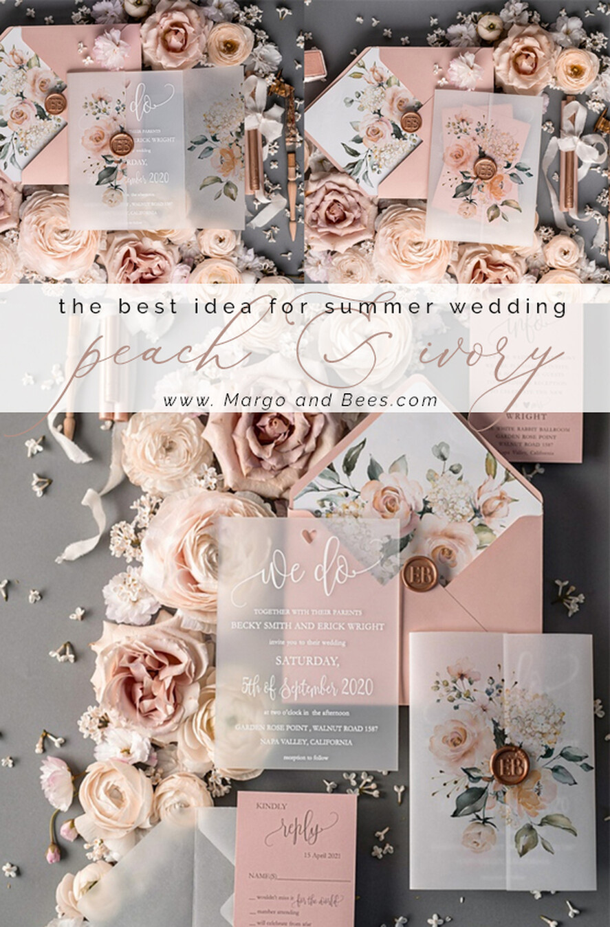 HOCHZEITS EINLADUNGEN Elegante Einladungen Klassische Karten Romantische Blush-Pink-Hochzeitseinladungen, luxuriöse gefrorene Acryl-Plexi-Hochzeitseinladungen, elegante florale Hochzeitseinladungen, handgefertigte Vellum-Hochzeitseinladungssuite.
