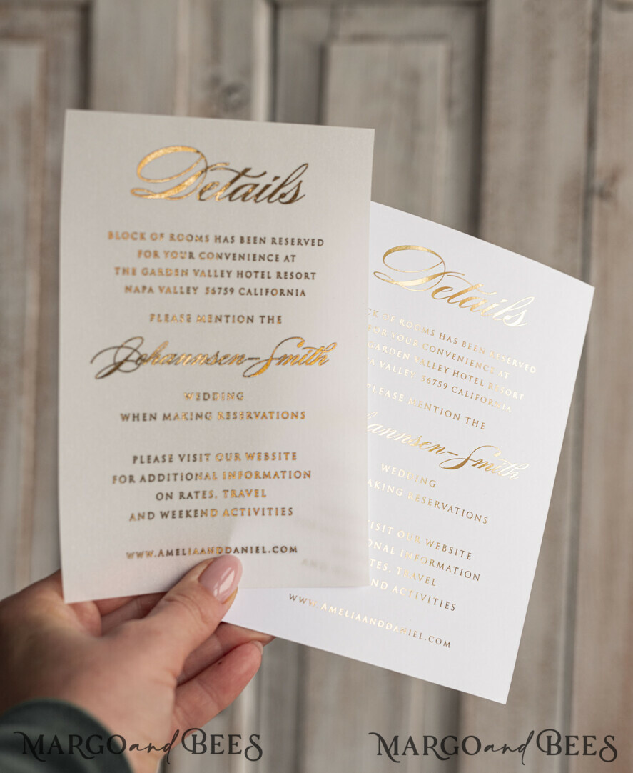 HOCHZEITS EINLADUNGEN Gold / Roségold / Silber / Glitzer Perlenbesetzte maßgeschneiderte elegante reinweiße Gold-Hochzeits-Einladungskarte, Perlen-Hochzeitskarten, luxuriöse Hochzeitspapeterie, goldene Quaste, vellum Perlenetui mit Ihrem Monogramm