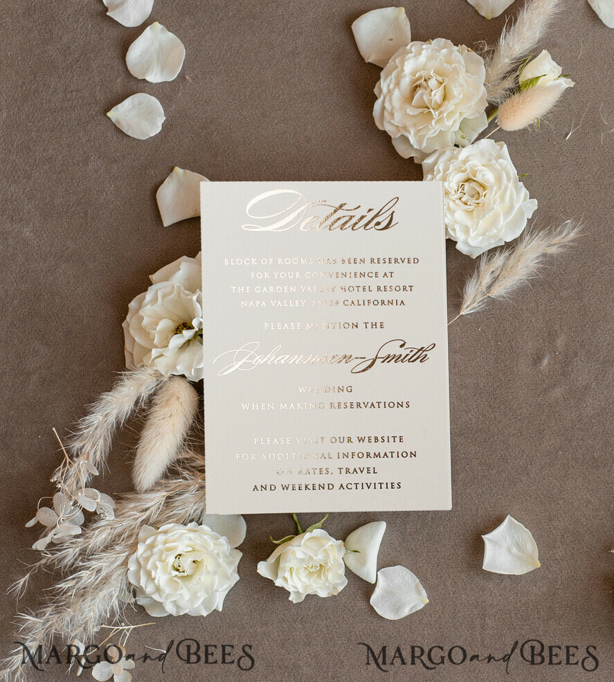 HOCHZEITS EINLADUNGEN Gold / Roségold / Silber / Glitzer Goldene Marmor-Hochzeitskarten, luxuriöses Goldfolien-Hochzeitseinladungset, Marmor-Glamour-Hochzeitseinladungssuite, elegante Hochzeitskarten Marmor