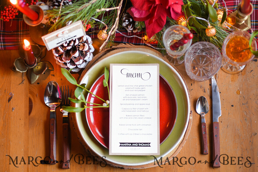 MENÜ & PROGRAMME  
 rustikal Rustikales Hochzeitsmenü mit Jute, Hochzeitsdinner-Menü im Scheunenstil, ökologisch romantische personalisierte Karten mit Holzherz, Kraft-Hochzeitsmenü, einfaches rustikales Hochzeitsmenü