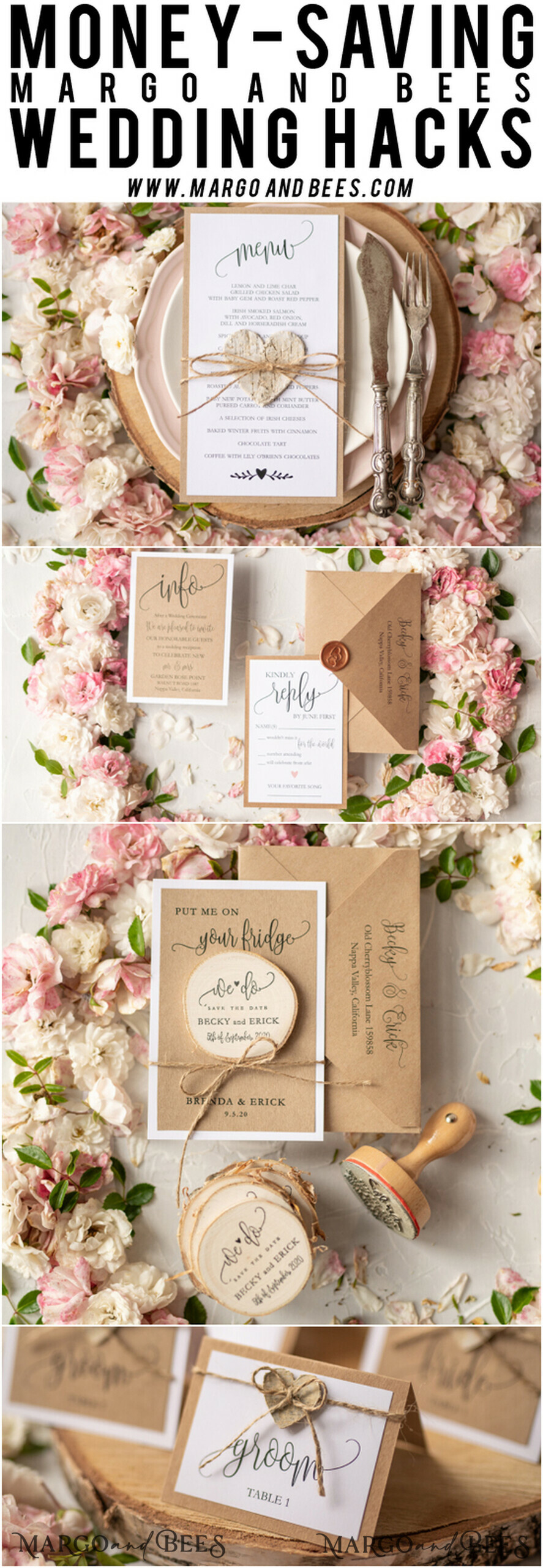 MENÜ & PROGRAMME  
 rustikal Rustikales Hochzeitsmenü mit Schnur, Hochzeitsdinner-Menü im Scheunenstil, ökologisch romantische personalisierte Karten mit Holzherz, Kraft-Hochzeitsmenü, einfaches rustikales Jute-Hochzeitsmenü, elegante weiße Hochzeitsmenükarten.