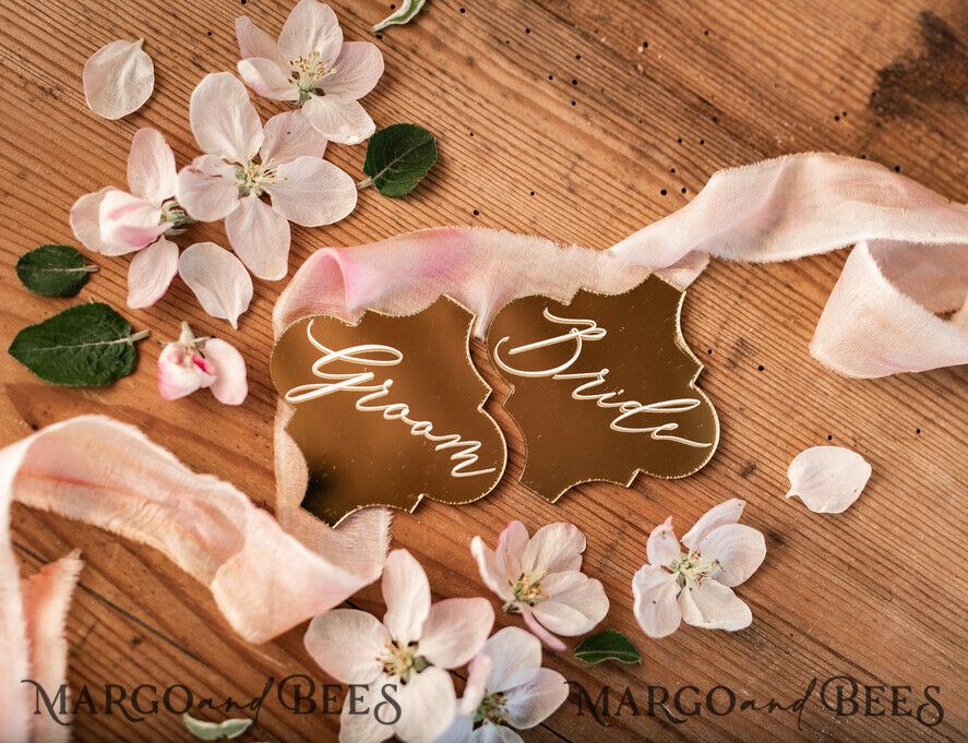 PLATZKARTEN / TISCHKARTEN  
 Luxus Premium Glitzer/ Gold/ Silber/ Roségold Gold Acrylic Platzkarten, 3D Gold Luxuriöse Hochzeits Sitzkarten, Elegante Acryl Hochzeitsnamensschilder, Individuell Lasergeschnittene Empfangskarten, Bearbeitbarer Text