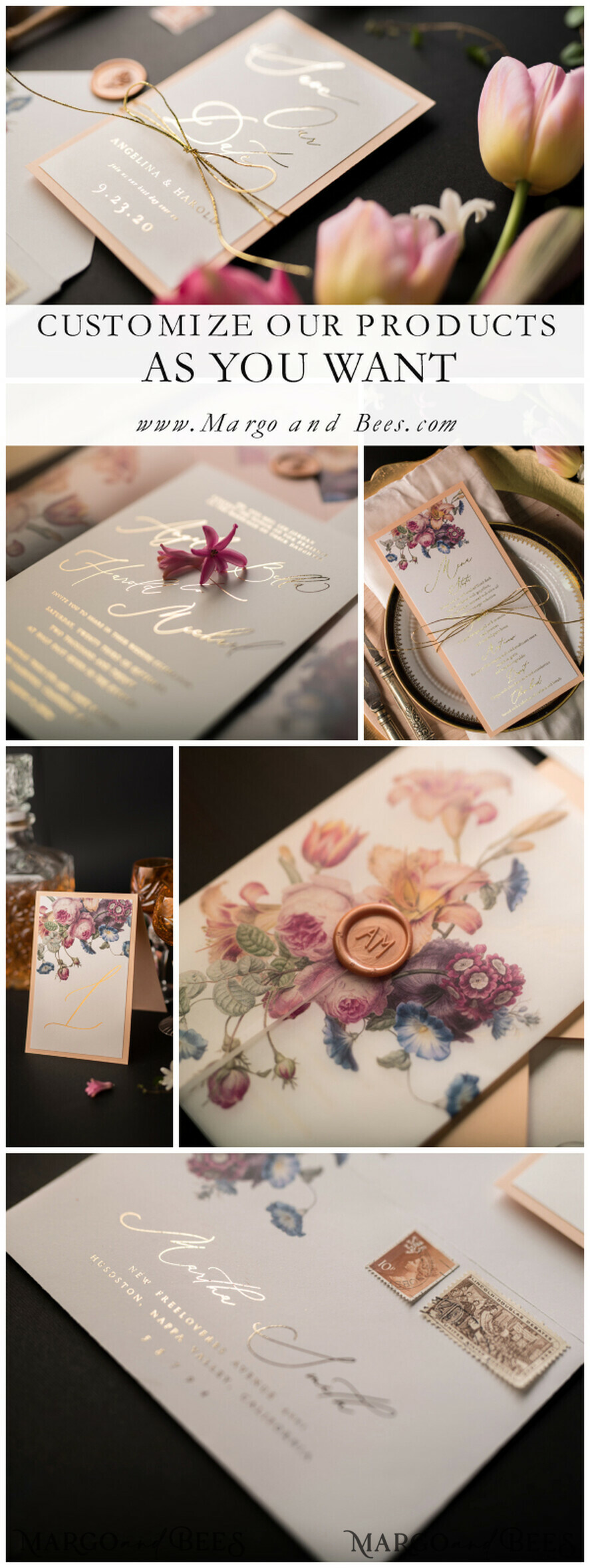 TISCHDEKORATIONSCHILDER   Glitzer Vintage Blumige Hochzeitstischkarten, Goldene Text Tischnummern, Hochzeitsbeschilderung, Romantische Hochzeitstischnummern, Bearbeitbarer Text, Blumendekoration Hochzeitsschild