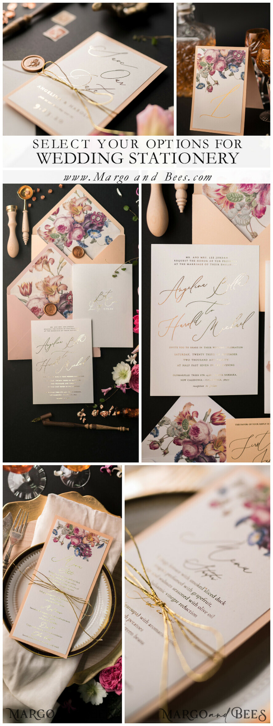 TISCHDEKORATIONSCHILDER   Glitzer Vintage Blumige Hochzeitstischkarten, Goldene Text Tischnummern, Hochzeitsbeschilderung, Romantische Hochzeitstischnummern, Bearbeitbarer Text, Blumendekoration Hochzeitsschild