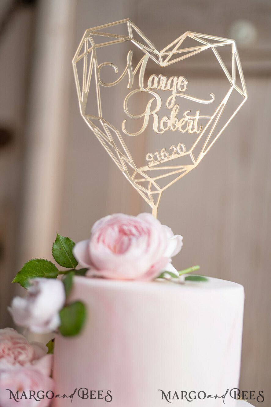 TORTENDEKORATION  
 Acryl  
 Topper, Lasergeschnittener Kuchentopper