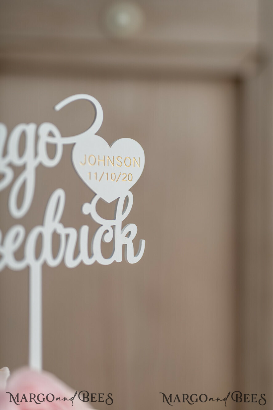TORTENDEKORATION  
 Acryl  
 Topper, Lasercut Kuchen-Topper