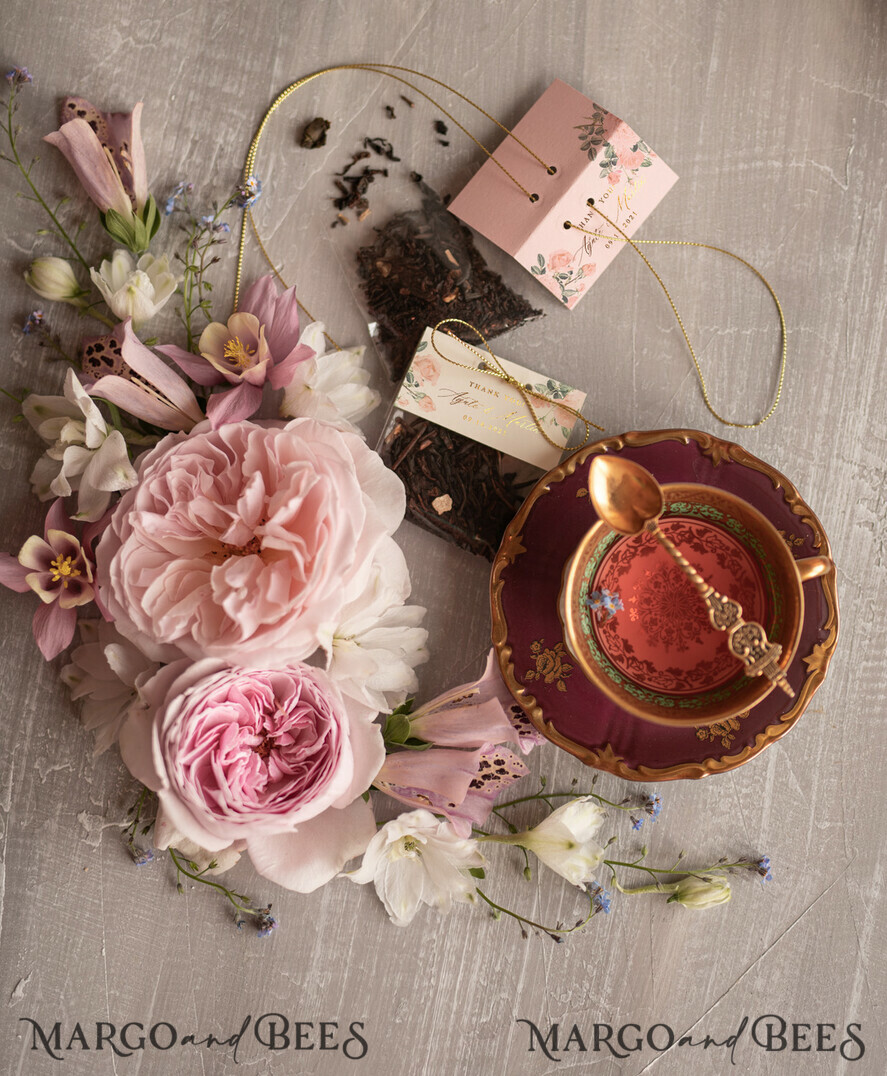 HOCHZEITSGESCHENKE Hochzeitsgeschenk Tee Beutel Hochzeits Dankeschön Geschenke, Tee Kaffee Beutel