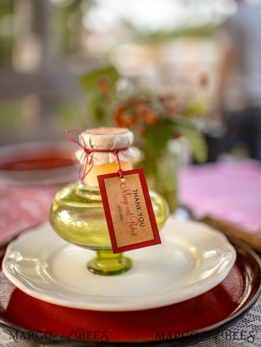 HOCHZEITSGESCHENKE Hochzeitsgeschenke Honiggläser Hochzeitsgeschenkideen Dankeschön-Geschenke Personalisierter Honigglas für Ihre Gäste