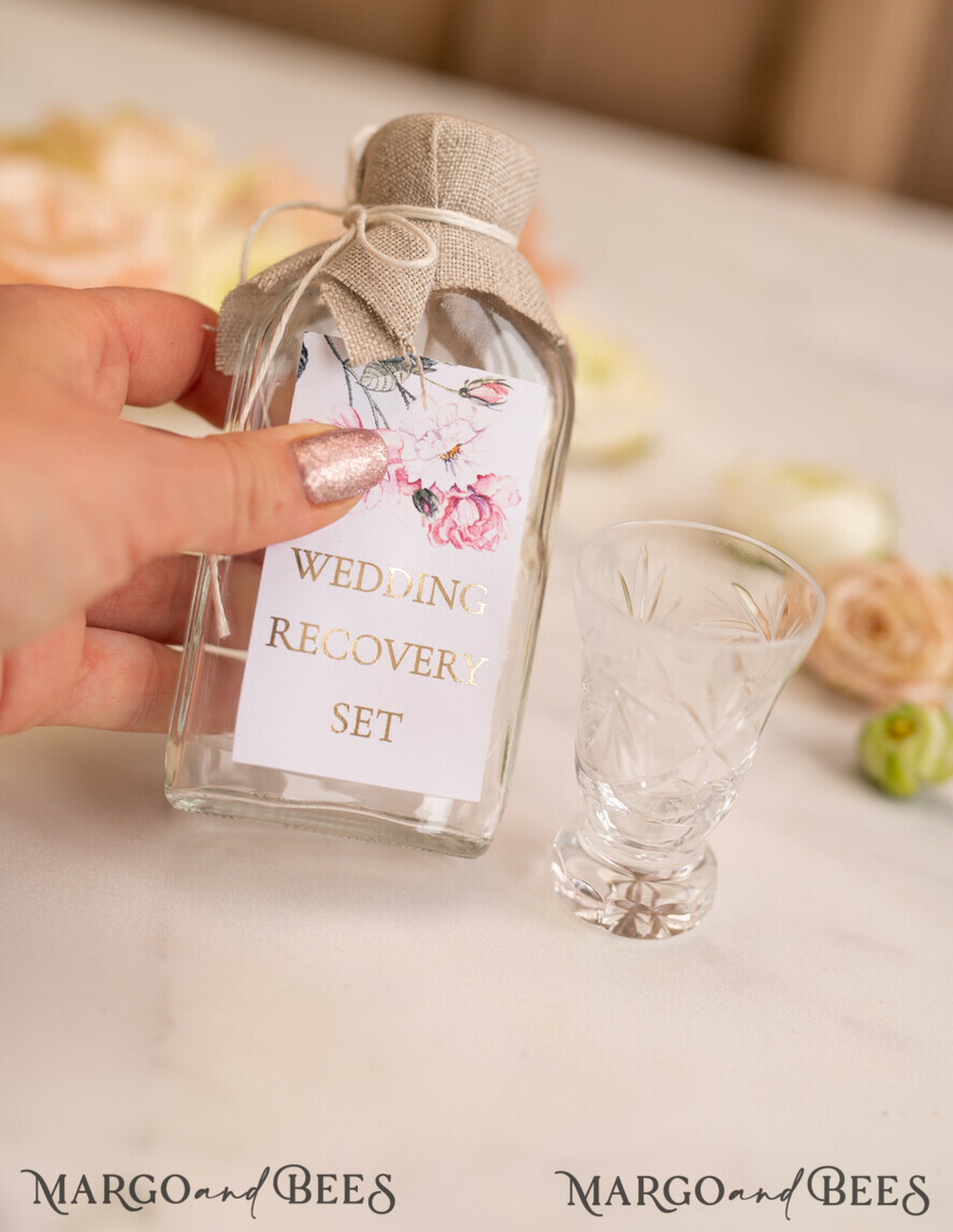 HOCHZEITSGESCHENKE Hochzeits-Kater-Kits Hochzeits-Danke-Geschenke, kleine Flasche Kater-Kit