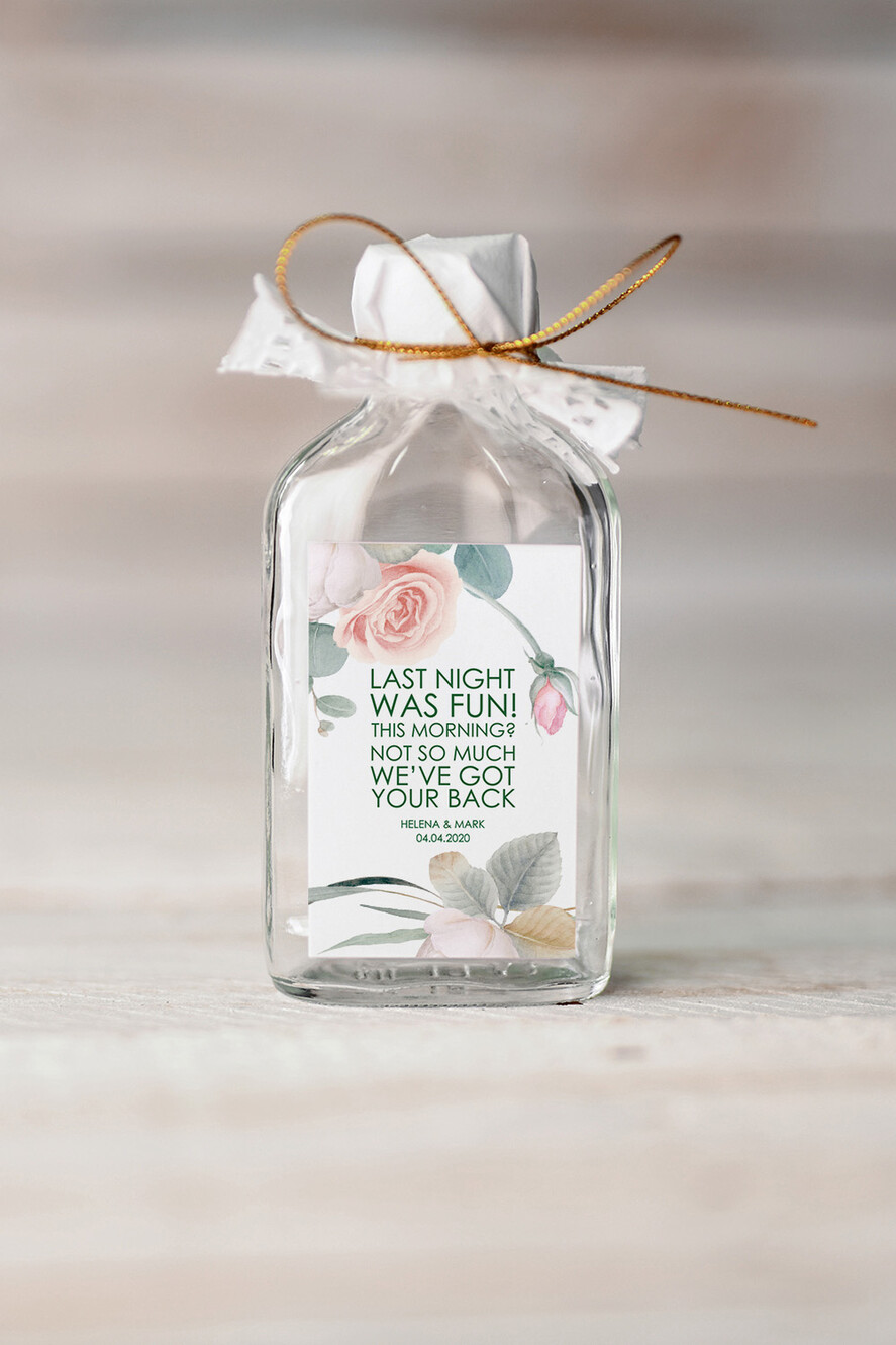 HOCHZEITSGESCHENKE Hochzeits-Kater-Kits Hochzeitsgeschenke, Kater-Set Flasche