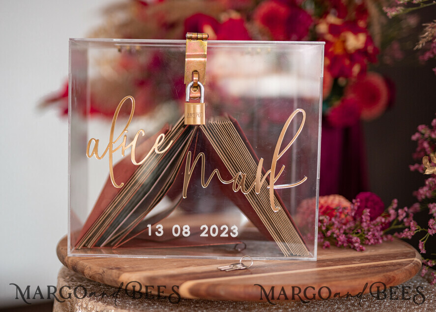KARTONBOXEN  
 Acrylkartenbox Klarer Hochzeits-Wunschbrunnen Acryl Geldgeschenkkartenbox, Personalisierte Hochzeitskartenbox, Acrylkartenbox, Hochzeitskartenbox mit Deckel, Hochzeitsgeldbox, Hochzeitskartenbox, Hochzeitskartenhalter