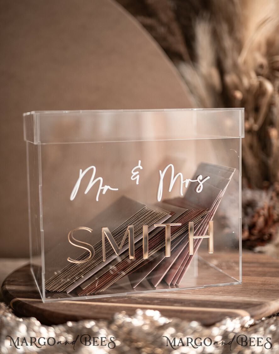KARTONBOXEN  
 Acrylkartenbox Klarer Hochzeit-Wunschbrunnen Acryl Geldgeschenk-Kartenbox, Personalisierte Hochzeitskartenbox, Acrylkartenbox, Hochzeitskartenbox mit Deckel, Hochzeitsgeldbox, Hochzeitskartenbox, Hochzeitskartenhalter