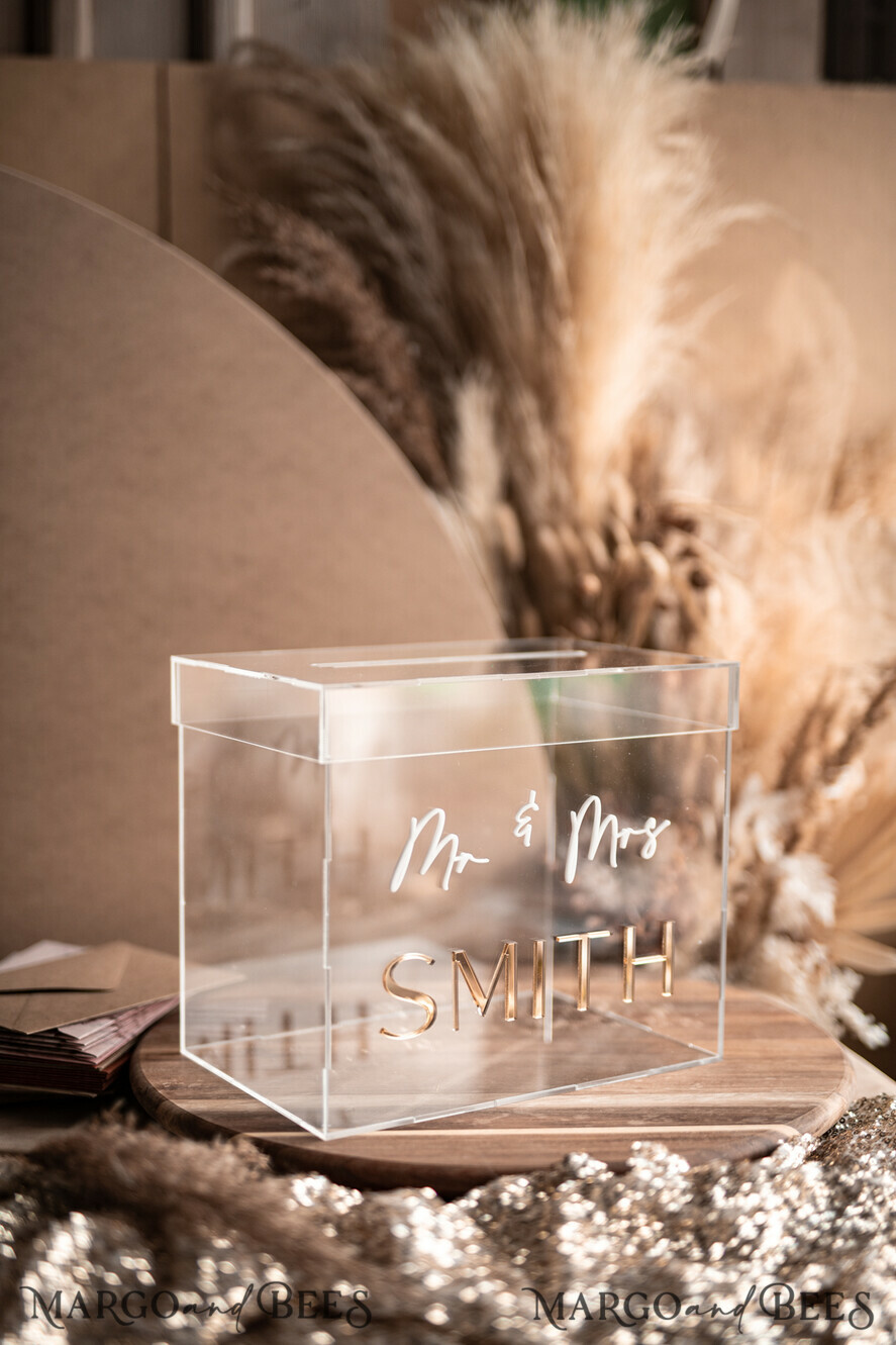 KARTONBOXEN  
 Acrylkartenbox Klarer Hochzeit-Wunschbrunnen Acryl Geldgeschenk-Kartenbox, Personalisierte Hochzeitskartenbox, Acrylkartenbox, Hochzeitskartenbox mit Deckel, Hochzeitsgeldbox, Hochzeitskartenbox, Hochzeitskartenhalter