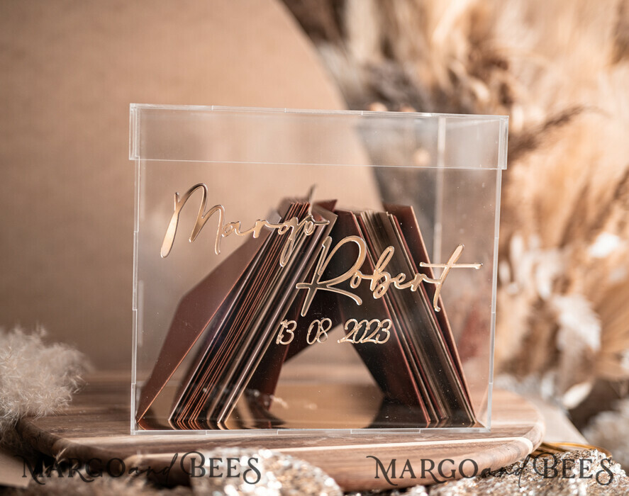 KARTONBOXEN  
 Acrylkartenbox Moderne klare Hochzeitswunschbrunnen-Acryl-Geldgeschenkkartenbox, personalisierte Hochzeitskartenbox, Acrylkartenbox, Hochzeitskartenbox mit Deckel, Hochzeitsgeldbox, Hochzeitskartenbox, Hochzeitskartenhalter.