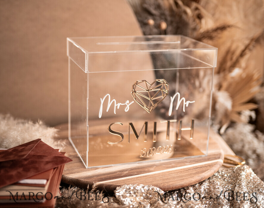 KARTONBOXEN  
 Acrylkartenbox Geometrisches Herz Klare Hochzeit Wishing Well Acryl Geld Geschenkkartenbox, Personalisierte Hochzeitskartenbox, Acrylkartenbox, Hochzeitskartenbox mit Deckel, Hochzeitsgeldbox, Hochzeitskartenbox, Hochzeitskartenhalter
