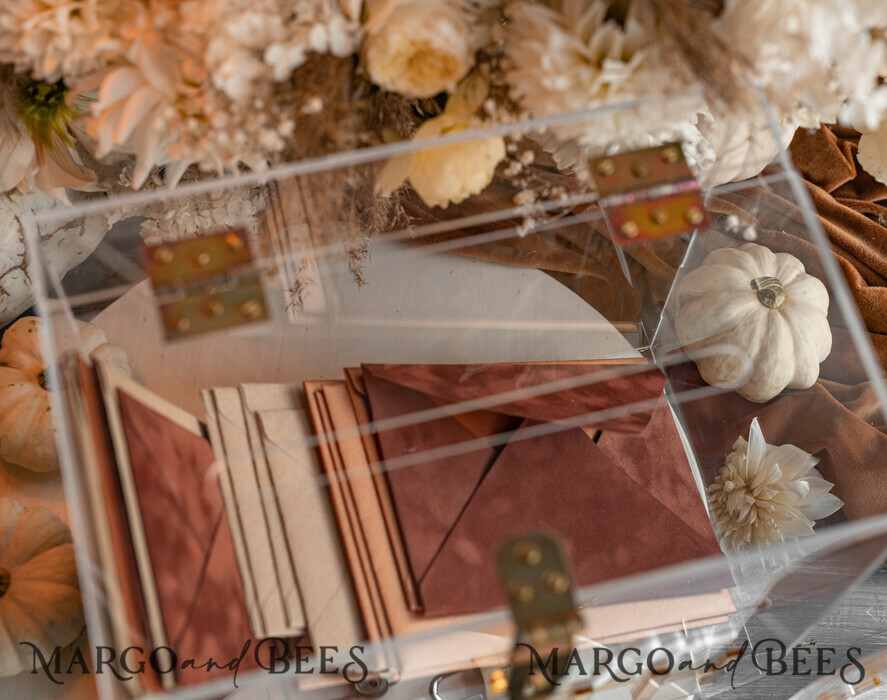 KARTONBOXEN  
 Acrylkartenbox Elegantes klares Hochzeits-Set, Acryl-Kartenbox mit Schloss und Karten & Geschenken, personalisierte Hochzeitskartenbox, klare Kartenbox, Hochzeitskartenbox mit Deckel, Hochzeitssparbuch, Hochzeitskartenhalter.