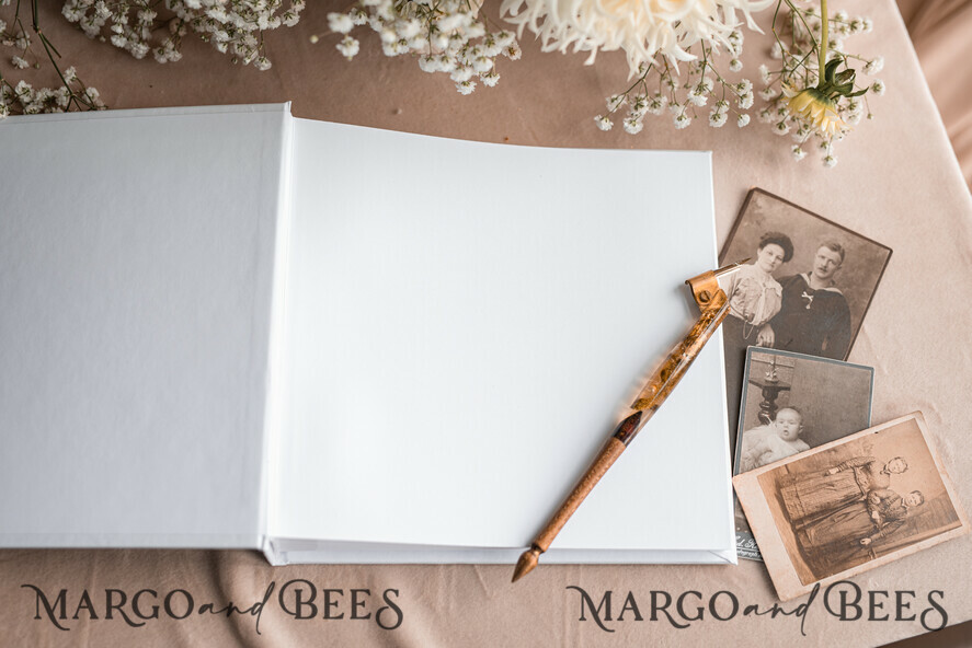 HOCHZEITS-GÄSTEBÜCHER Instax Sofortbildbuch Fotoalbum Hochzeits-Gästebuch personalisiert mit Bogen-Spiegel-Schild-Set, Schwarz Gold Sofortfoto-Buch Boho Halloween Instax Hochzeitsfoto-Gästebuch