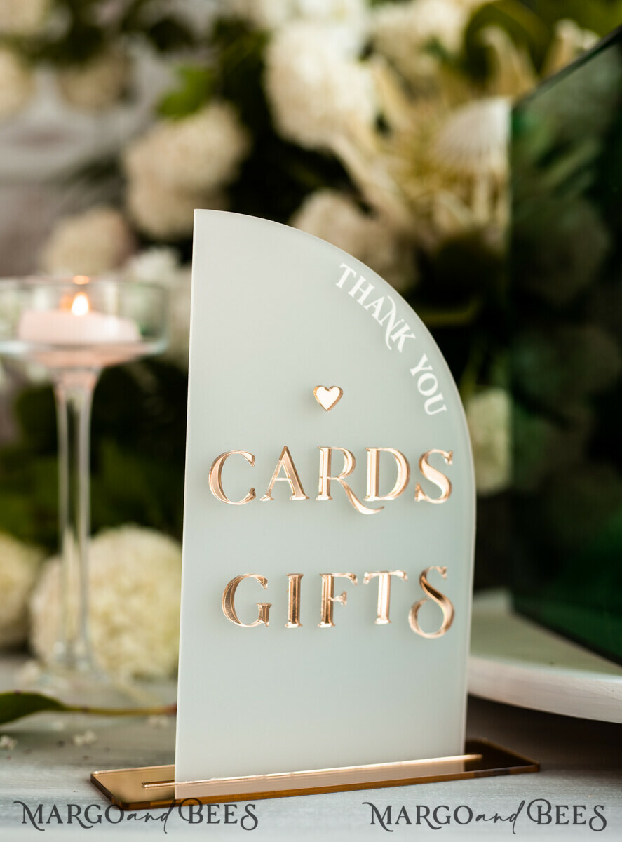 TISCHDEKORATIONSCHILDER   Acryl Tischdekoration Zahlen Frosted Acrylkarten und Geschenke Schild, Gefrorenes Acryl und Gold Schild, Gold Plexi Schild, Luxuriöse Hochzeits Tischdekoration, Hochzeitsbeschilderung Goldener Spiegelkarten