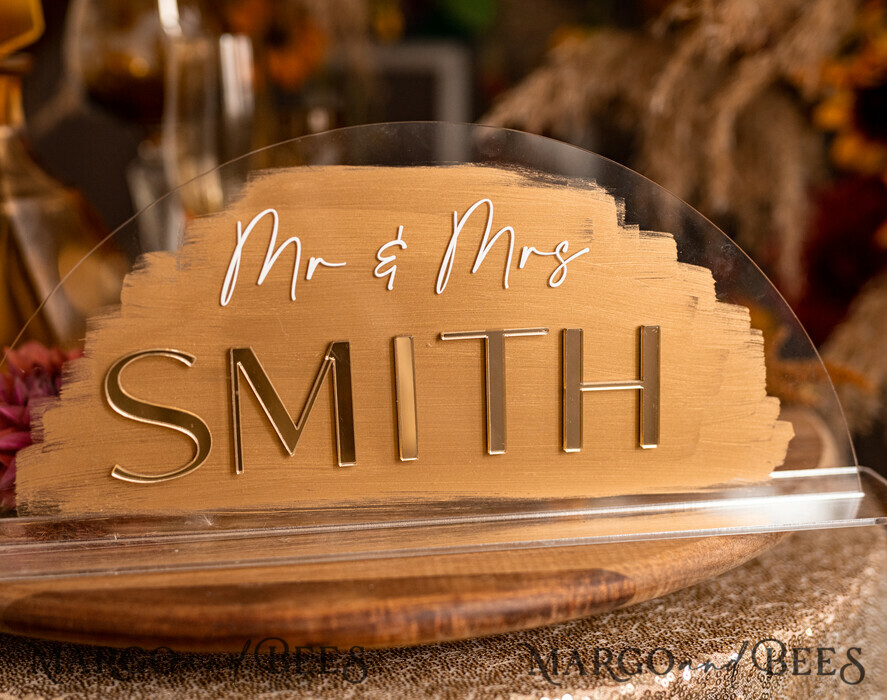 TISCHDEKORATIONSCHILDER   Acryl Tischdekoration Zahlen Acryl Bogen Tischschild, Gold Spiegel Acrylschild, Goldene Plexi Tischschild, Luxuriöse Hochzeits Tischdekoration, Individuelles Hochzeitsbeschilderung Gold Spiegel Karten Schild